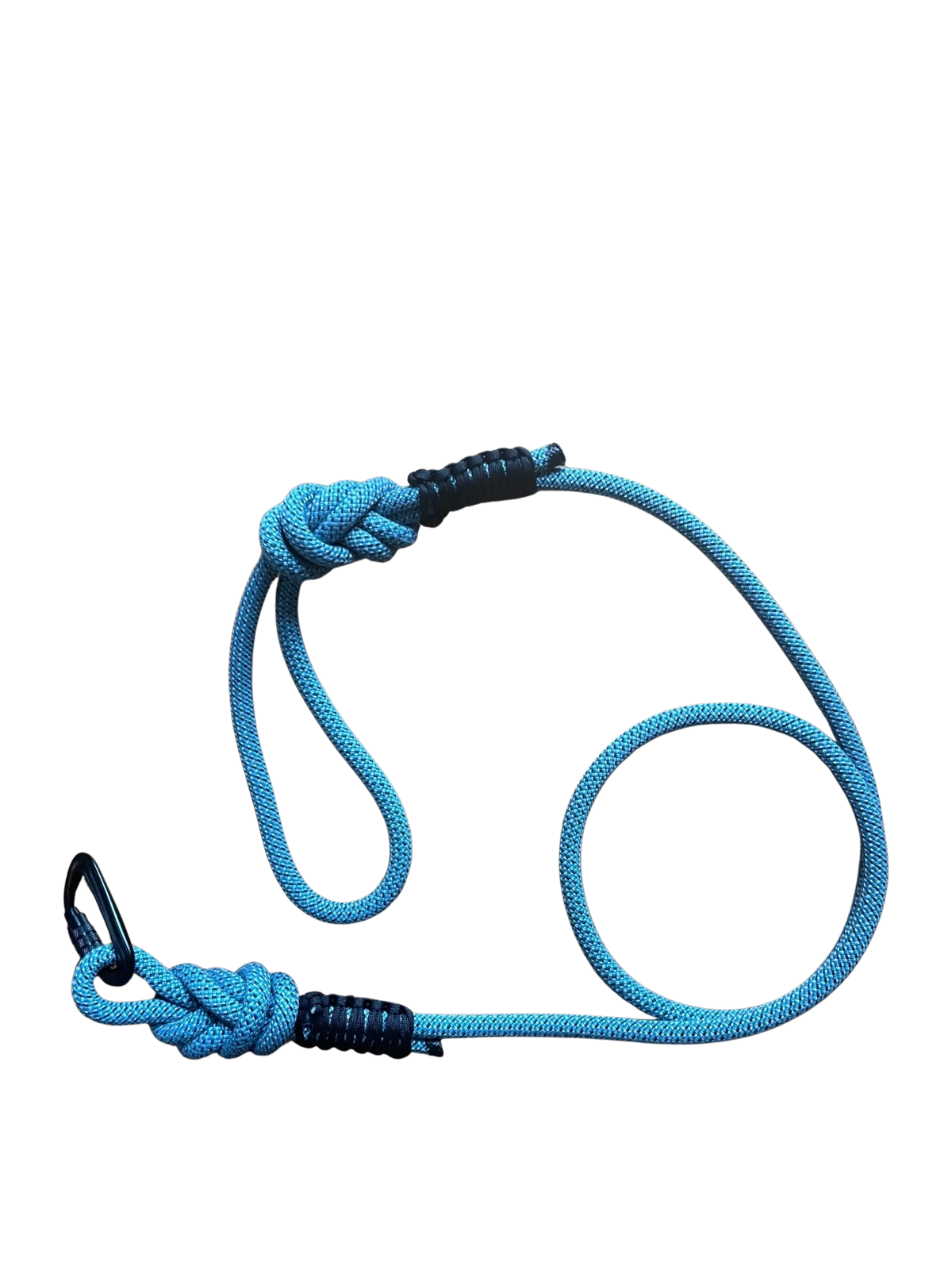 Rope Dog Leash - Sea with Black