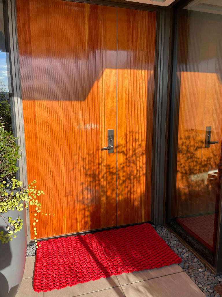Double Weave - Red