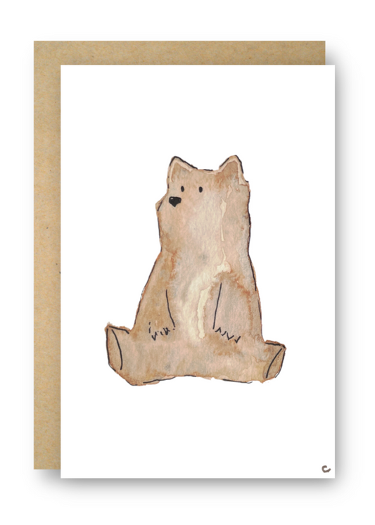Sitting Bear