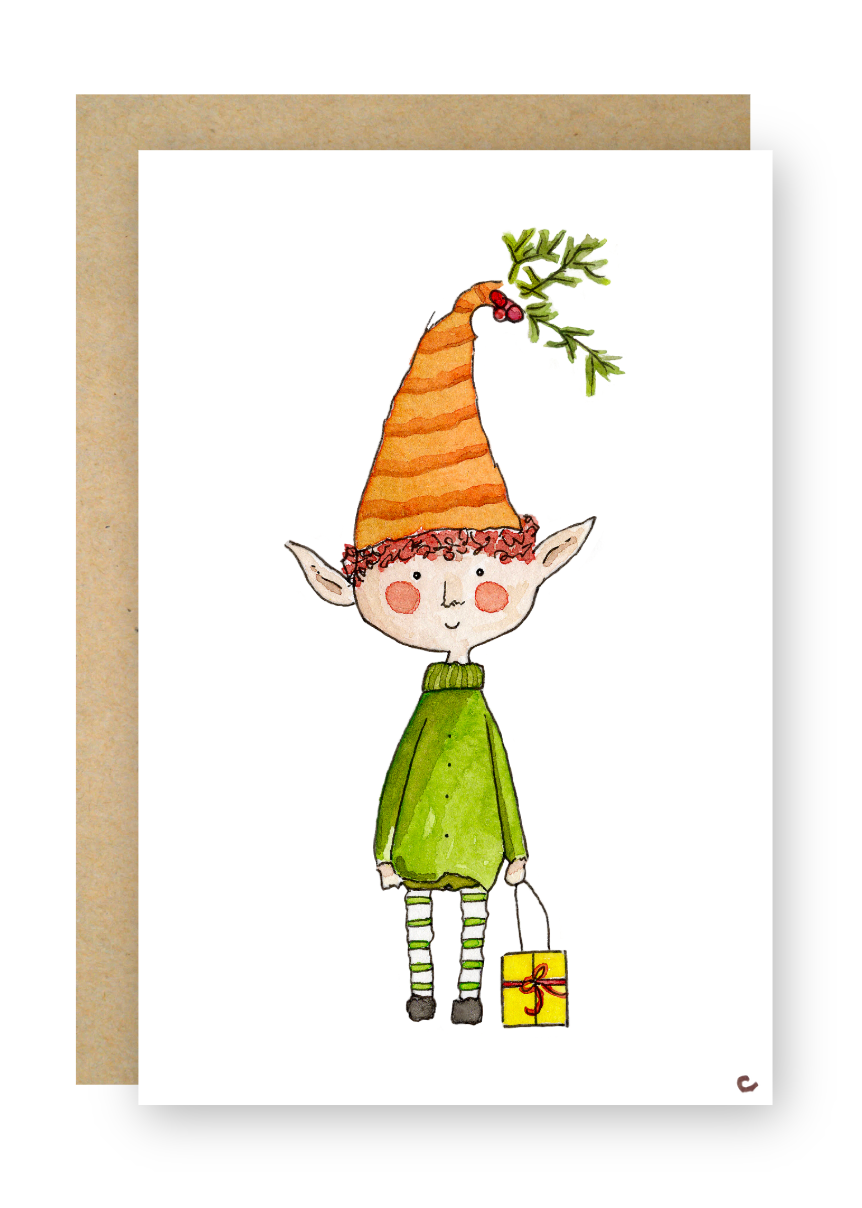 Elf with a Gift