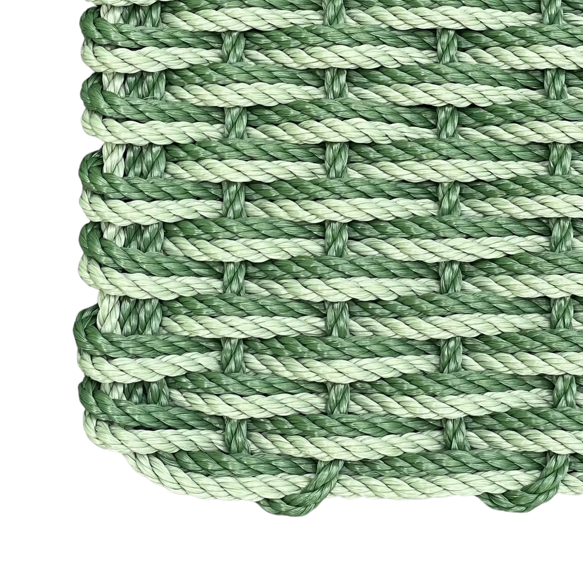 Double Weave - Forrest Green with Fern Green