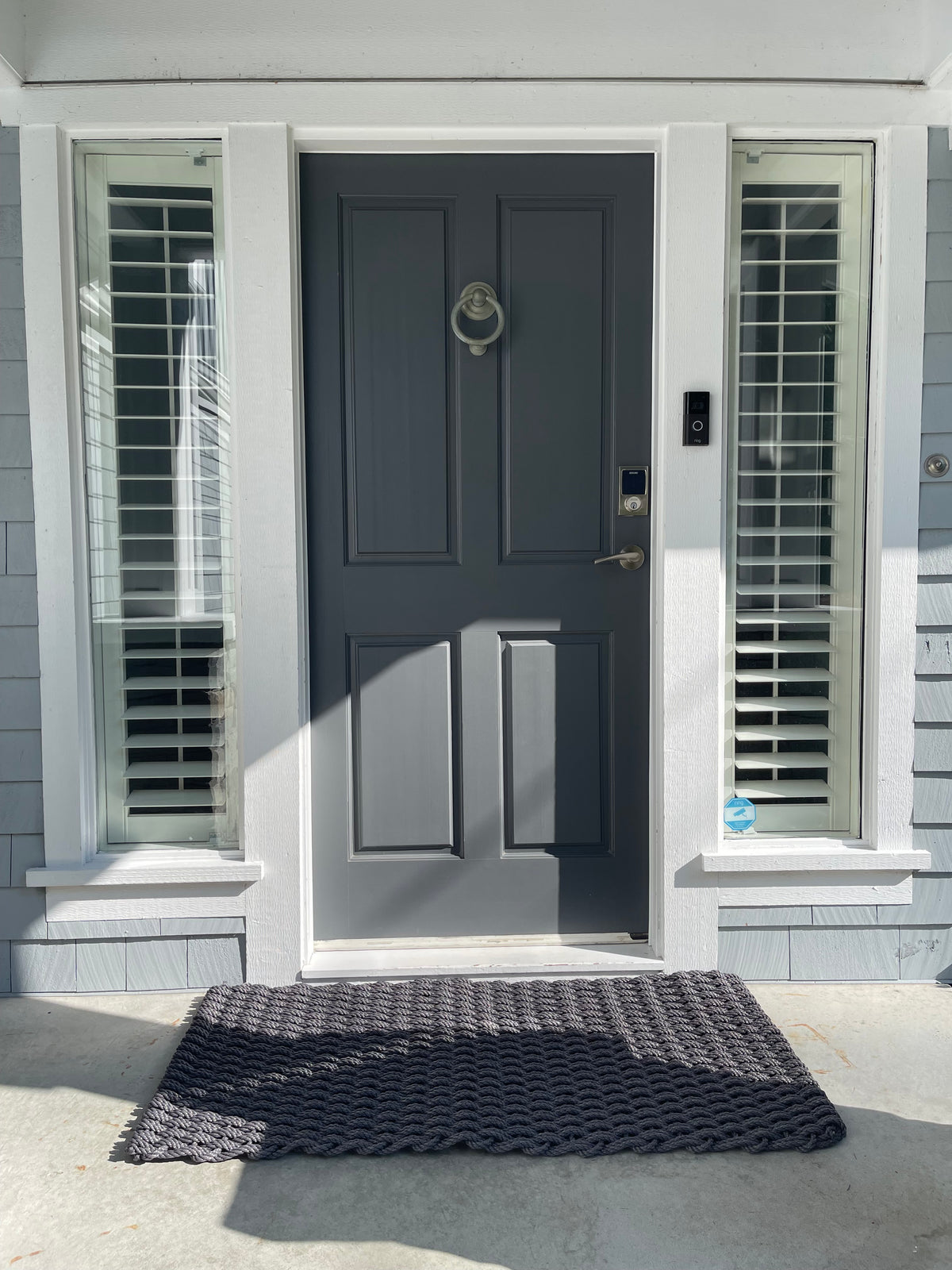 Double Weave - Slate Grey