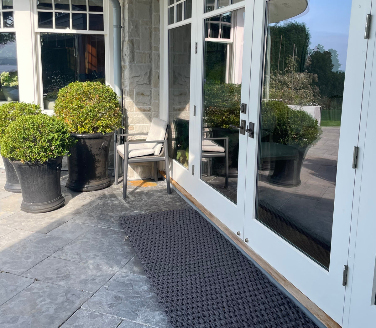 Double Weave - Slate Grey