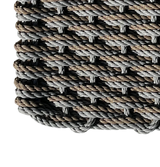Double Weave - Industrial Grey with Taupe