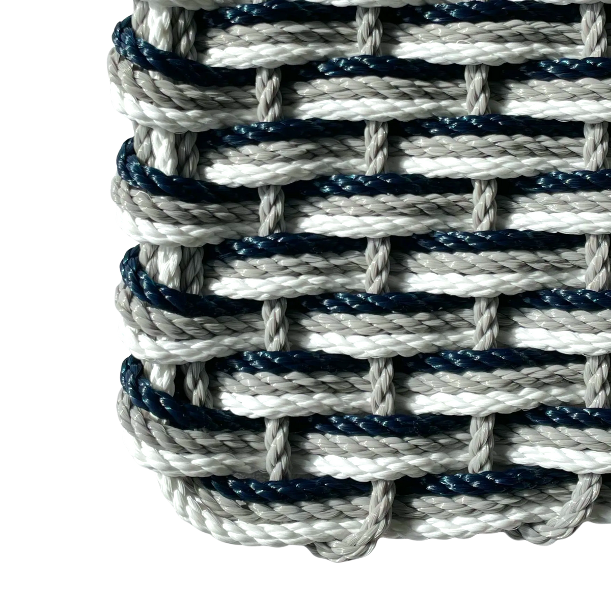Triple Weave - Industrial Grey, Navy and White