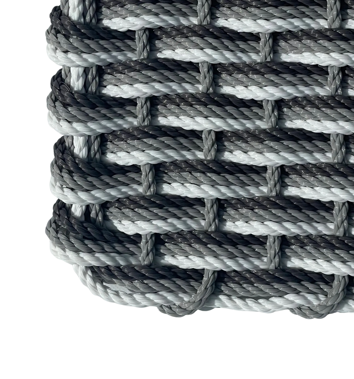 Triple Weave - Industrial Grey, Slate Grey and White