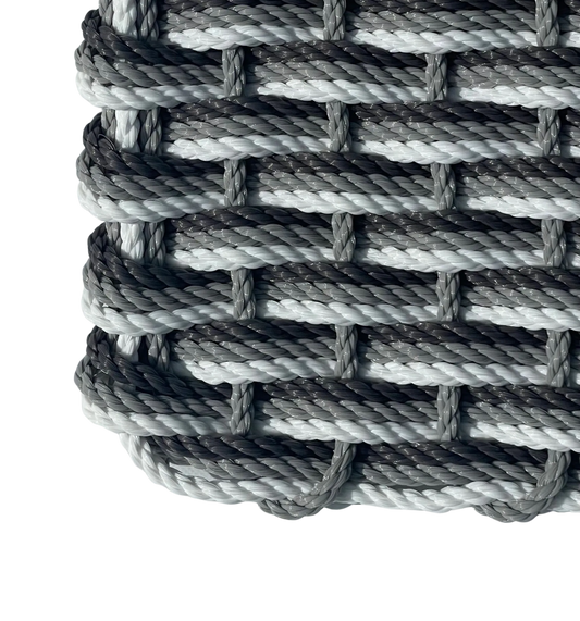 Triple Weave - Industrial Grey, Slate Grey and White