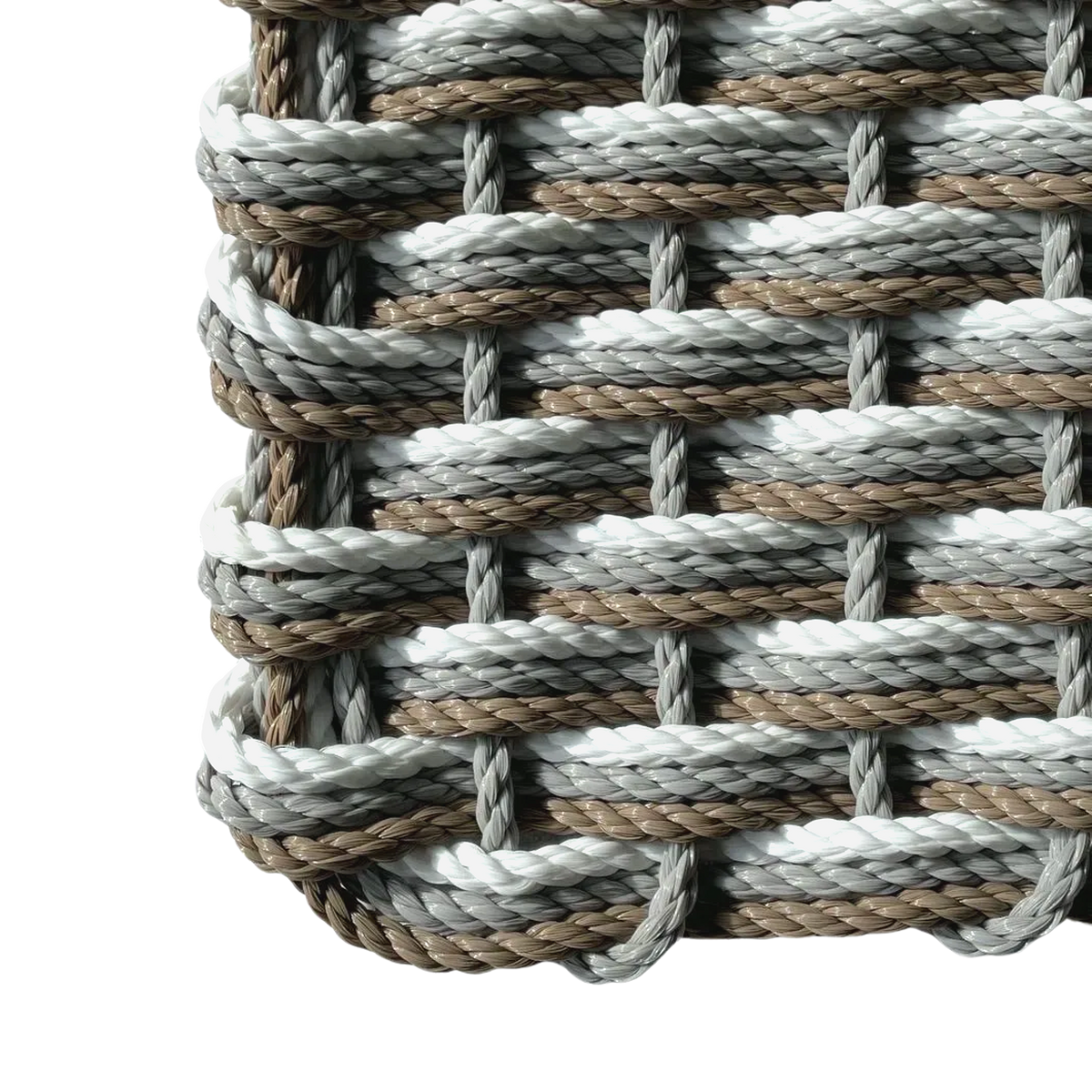 Triple Weave - Industrial, Taupe and White