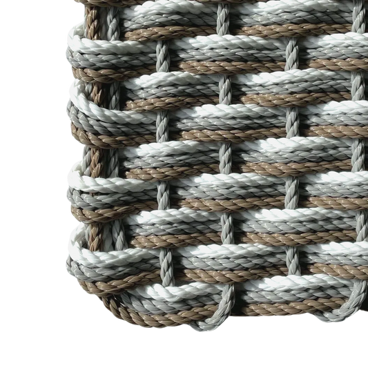 Triple Weave - Industrial, Taupe and White