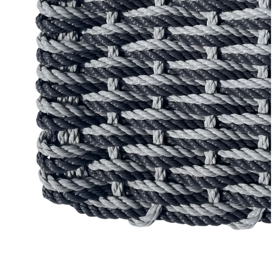 Double Weave - Industrial Grey with Slate Grey