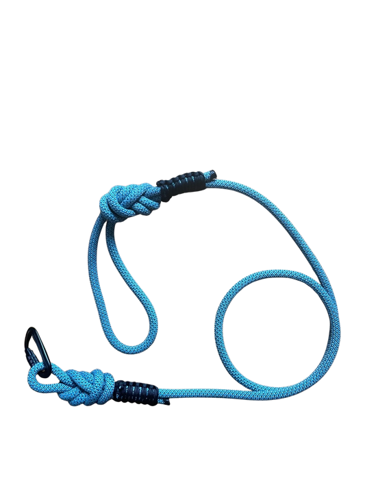 Rope Dog Leash - Sea with Black