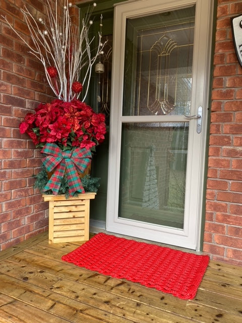 Double Weave - Red